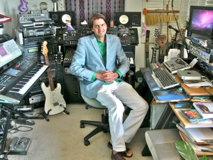 Ricky KeJ at Michael Diamond's Studio