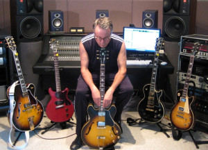 Paul Speer in his studio