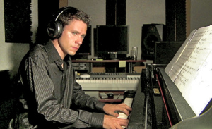 Paul in the studio